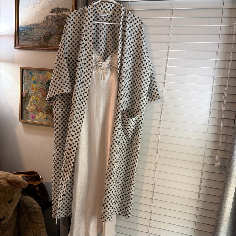 Vintage Christian Dior Monsieur Paisley Robe